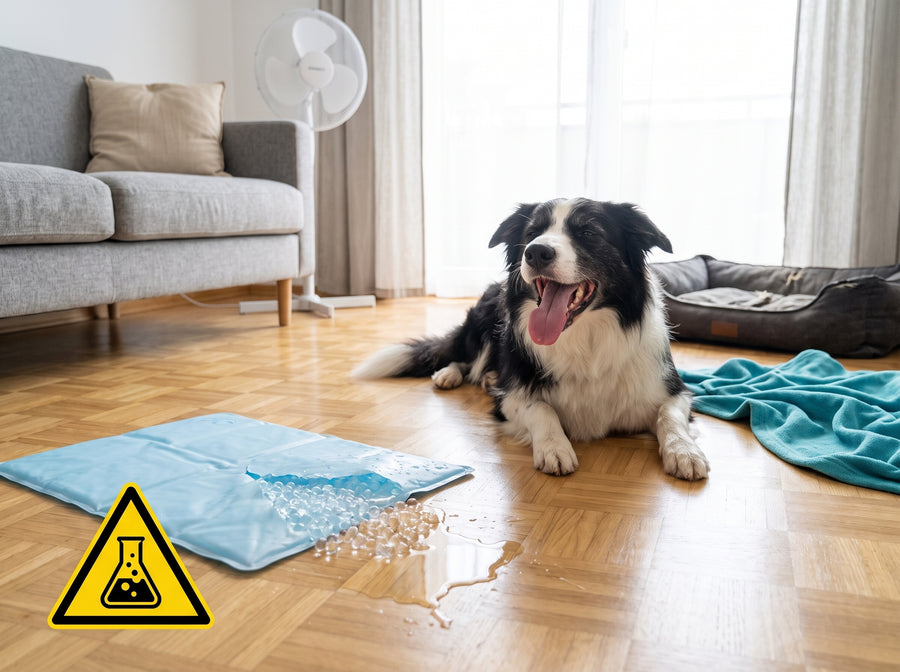 Votre chien ne transpire pas